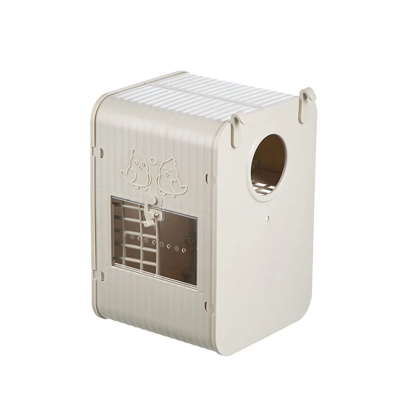The new parrot special breeding box vertical visual incubation box monk Xuanfeng special parrot nest bird nest supplies