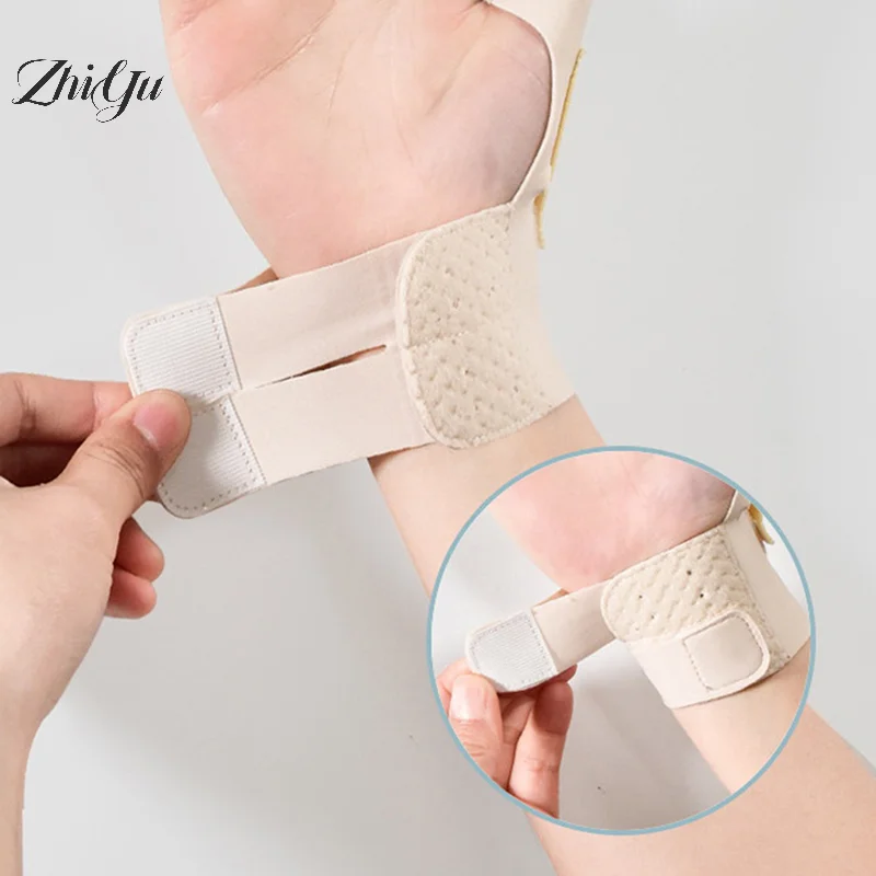 Tenosynovitis 버팀대 붕대 안정제 엄지 부목 통증 완화 손 케어 손목 지원 관절염 치료 교정기 버팀대 가드