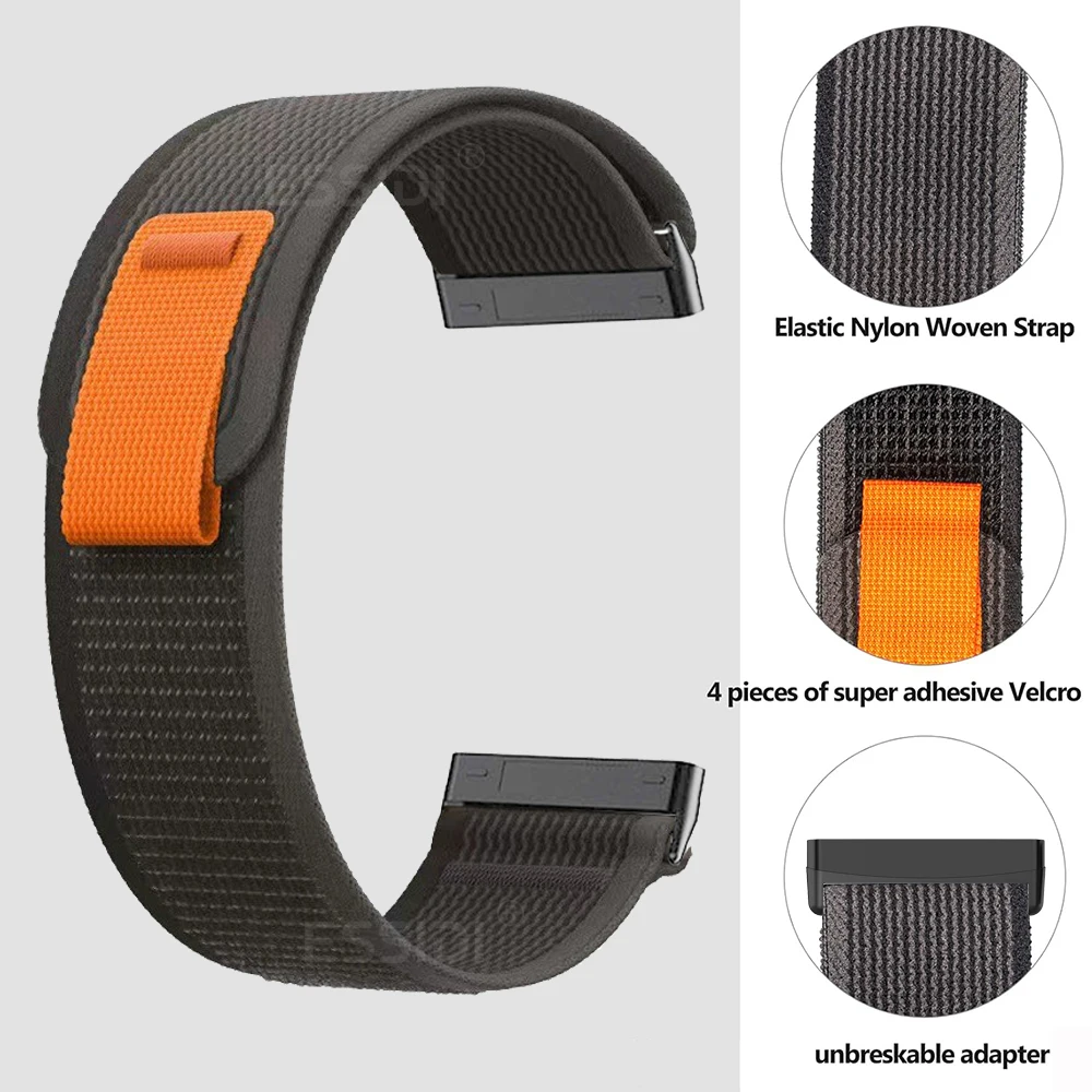 New Fabric Nylon Band Loop For Fitbit Versa 4 3 Sports Women Men Watch Bracelet Strap Correa For Fitbit Sense Replacement