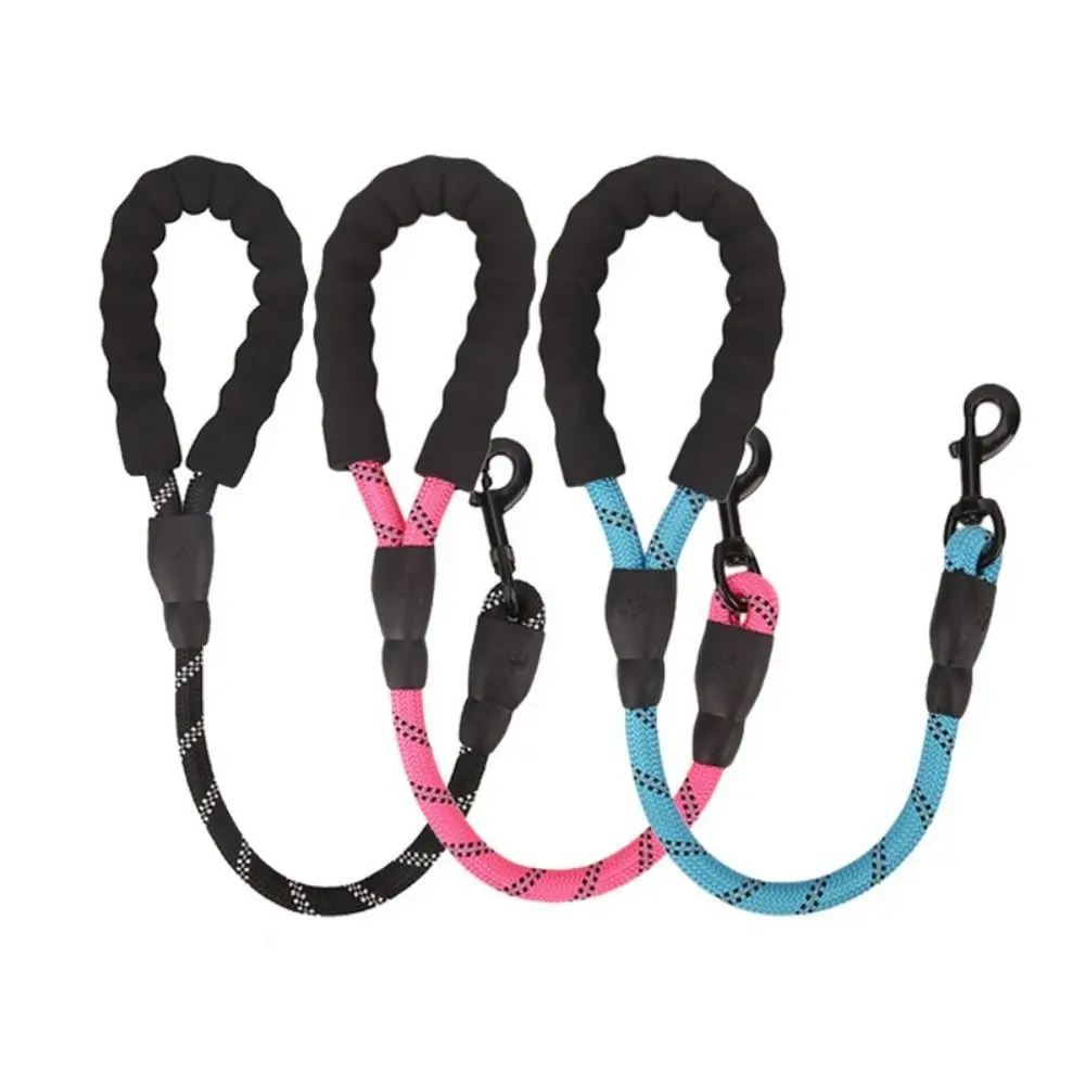 Follow Closely Short Training Dog Leash Soft Strong Reflective Leash Durable Heavy Duty Pet Leashes Dog