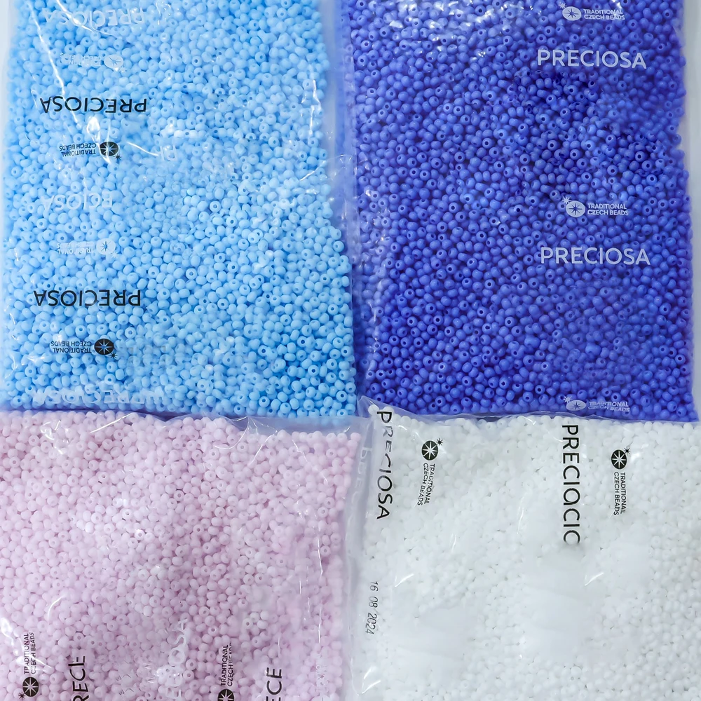 500g pure Czech Bosiosa 6/0 round Rocar beads 4mm opaque glass seed beads, used for DIY jewelry bracelet making