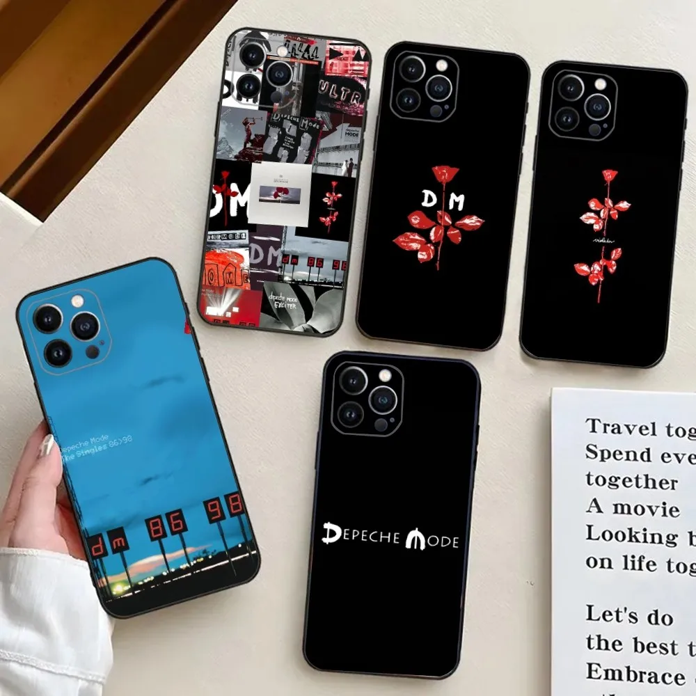 

Band D-DepecheS M-Mode Phone Case For iPhone 15,14,13,12,11,Plus,Pro Max,XS,X,XR,SE,Mini,8,7 Soft Silicone Cover