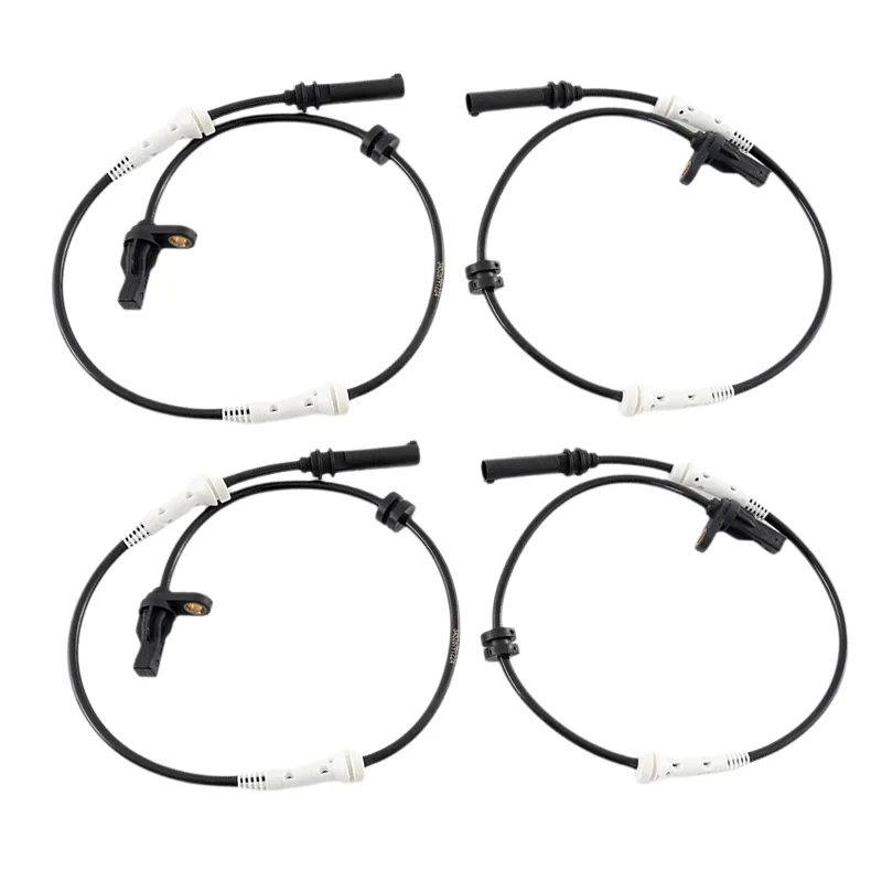 

4pcs ABS Wheel Speed Sensor 34526791224 34526791226 For BMW F20 F30 F31 F36 F33 F32 F83 F82 118i 125i 328i 420i 428i 435i M4 N13