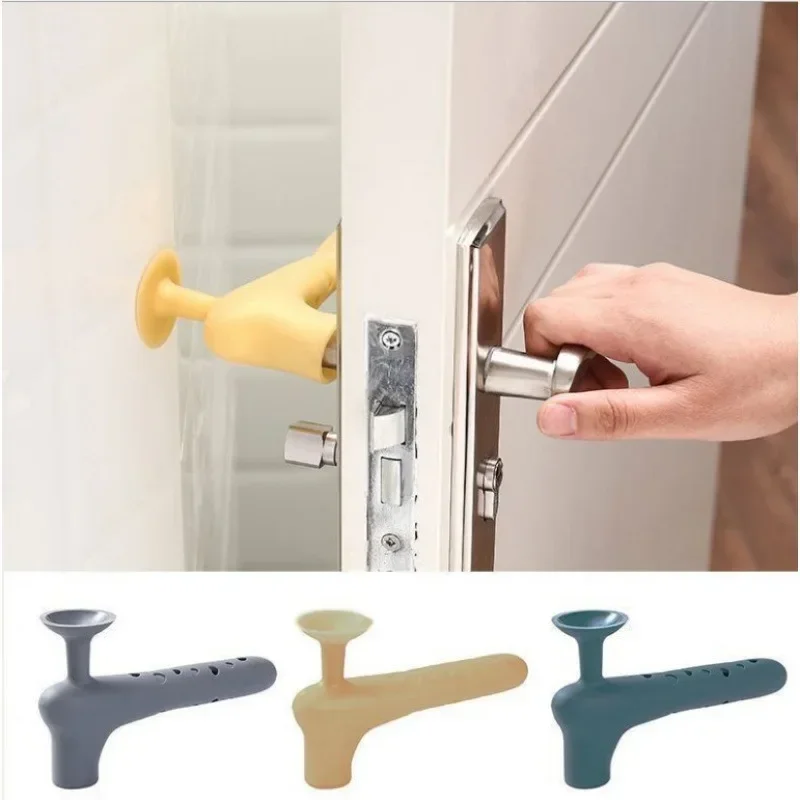 

Bedroom Window Toilet Door Handle Anti-Static Handle Anti-Collision Anti-Collision Cushion Anti-Slip Silicone Protective Cover