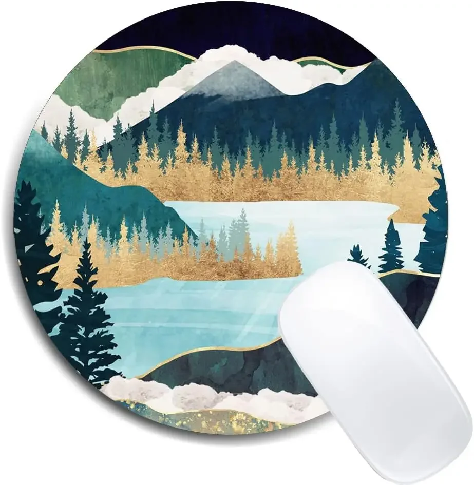 

Красивый коврик для мыши, милый коврик для мыши с дизайном, нескользящий резиновый коврик для мыши, водонепроницаемый офисный коврик для мыши 7,9 x 0,12 дюйма