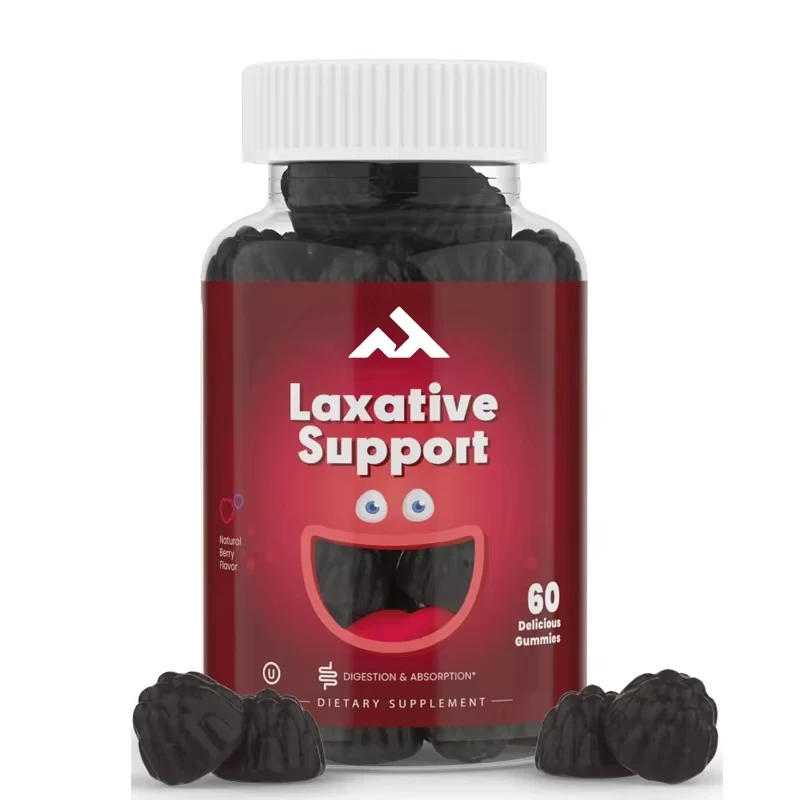 

Gentle Laxative Gummies for Adults and Children - Relieve Constipation in Men and Women-Natural Senna Leaf Extract Stool Support