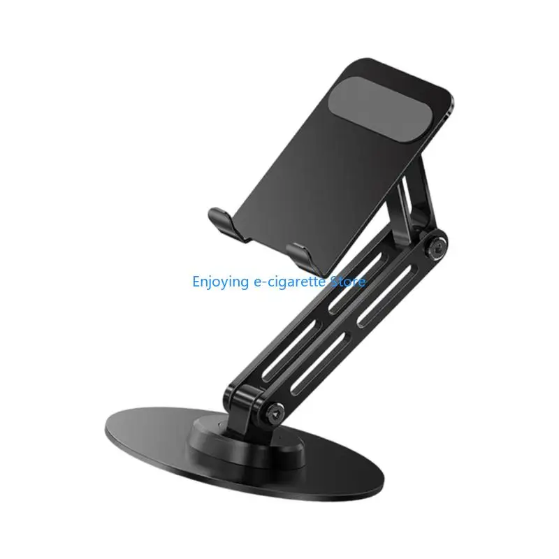 Robuster, ergonomischer Telefonhalter mit um 360 Grad drehbarer Basis, faltbaren Halterungen für Anzeige Quer- oder – Detail 10