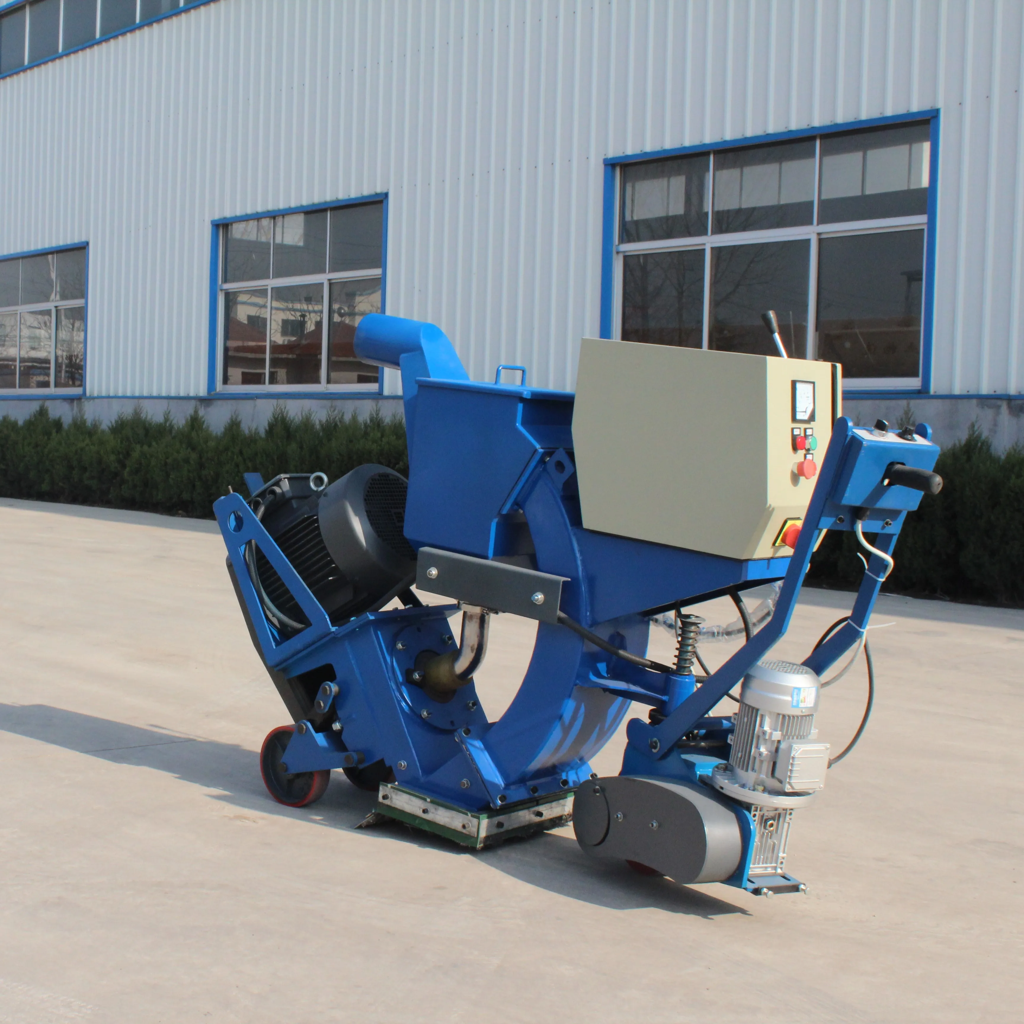Picture 4: Road Surface Shot Blasting Machine for Pavement Friction and Roughness Boost