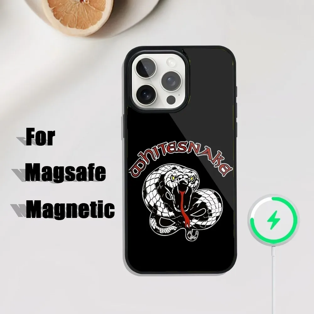 Music Band Whitesnake Lovehunter Phone Case For iPhone 16,15,14,13,12,11,Plus,Pro,Max Mini Magsafe Magnetic Wireless Charging