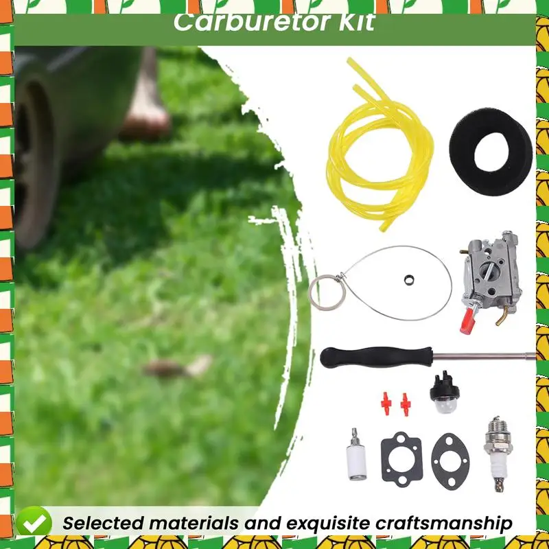 

Professional Tool C1U-W32 Carburetor Kit For 545006017 545030102 530039235 C1U-W32 C1U-W32A C1UW32 C1U Lawn Mower Accessories