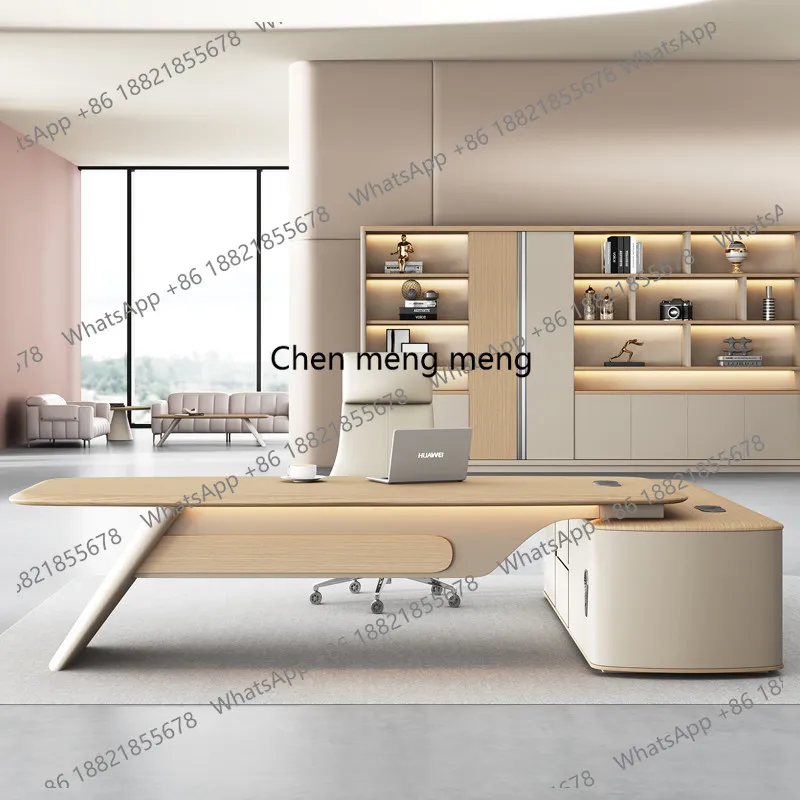 Light luxury minimalist and modern room offices office desks and workstations Executive Desk computer desk Room desks