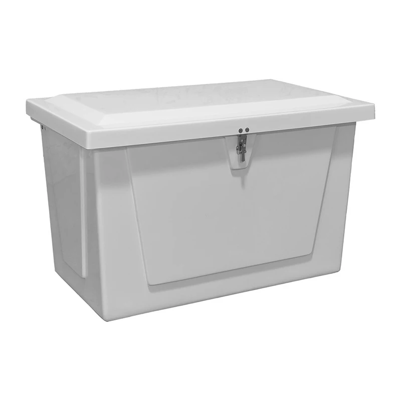 

fiberglass marine pontoon dock storage box Gelcoat waterproof Fiberglass product marine dock box