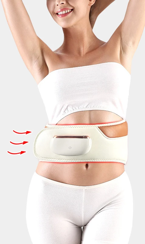 New intelligent massage belt, back vibration air pressure massager, top waist device, soothing heat compress instrument, palace