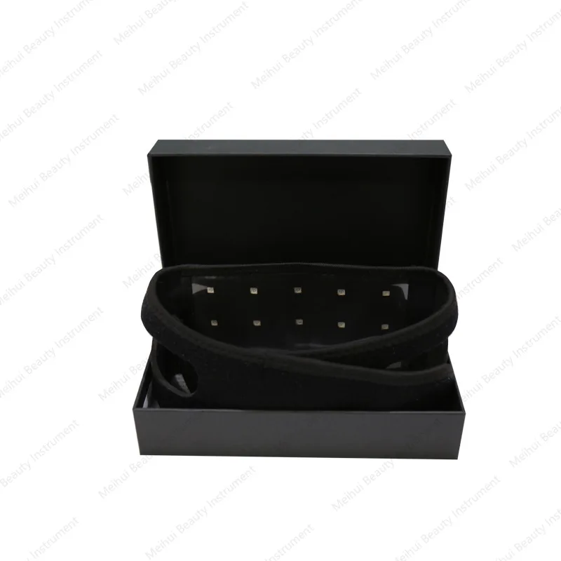 Mini Portable Therapy Device, Double Chin Fat Red Light Emitting Diode Light Therapy Kit for Chin Strap