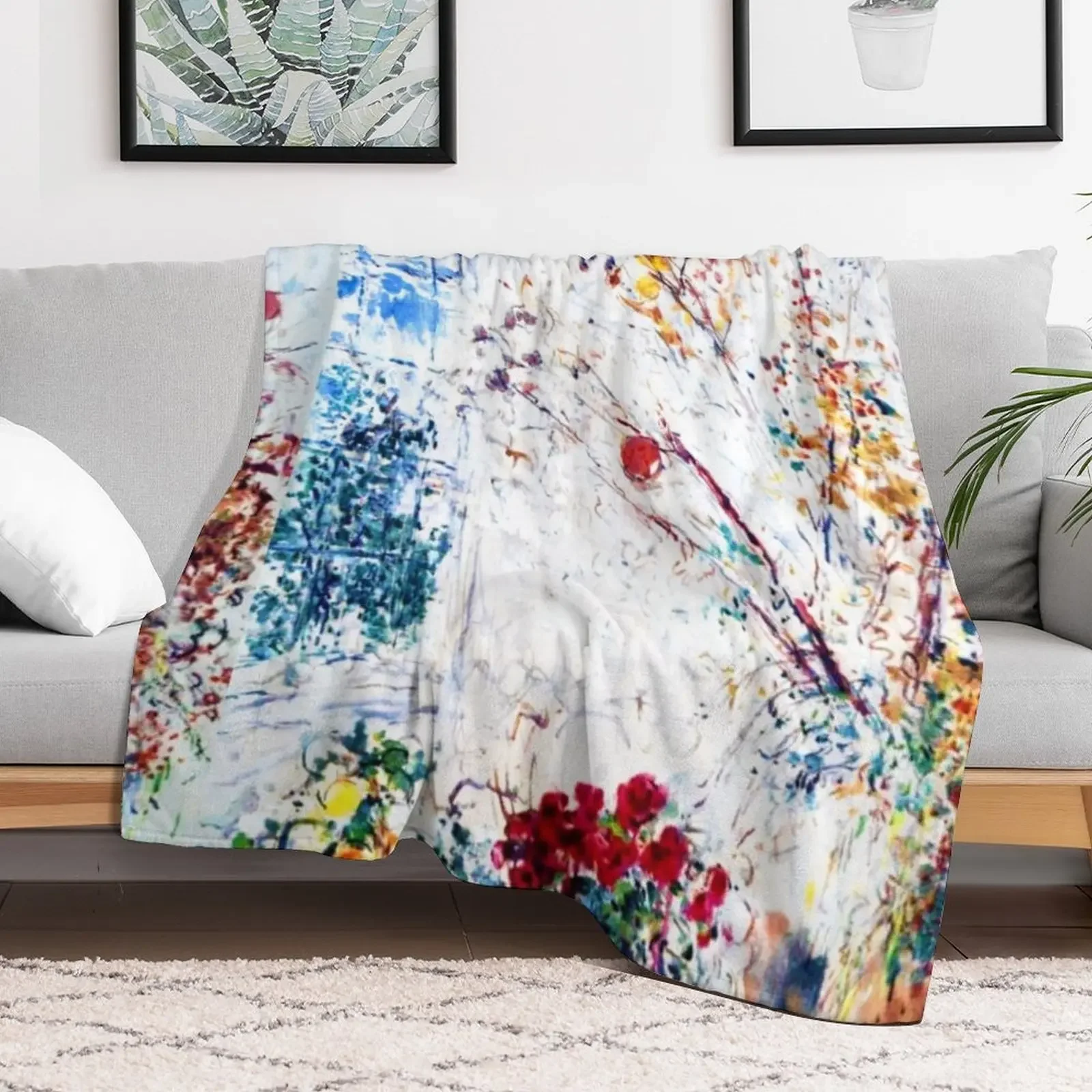 Lunaria, (digitally enhanced by WatermarkNZ Press) Throw Blanket Lightweight Warm Blanket for Indoor Outdoor Use
