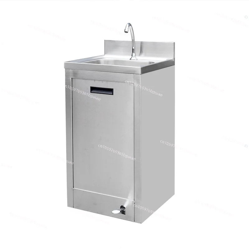 

Stainless Steel Sinks, Cleanroom Purification Workshops, Foot-operated Sinks, Food Factory Disinfection Single-tank Sinks