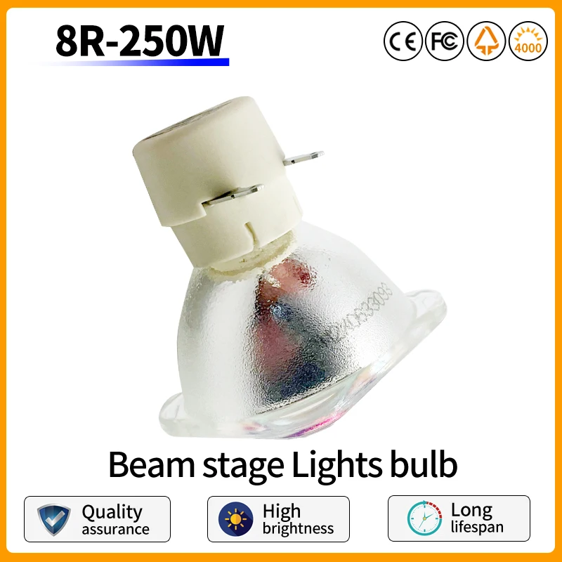 High quality 8R 250W Milep brand mobile beam 250W beam bulb