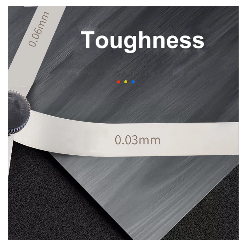 Jetech 측정 도구용 필러 게이지, 0.05 1mm, 14 PCs 블레이드 두께 갭, 미터법 필러 게이지 측정