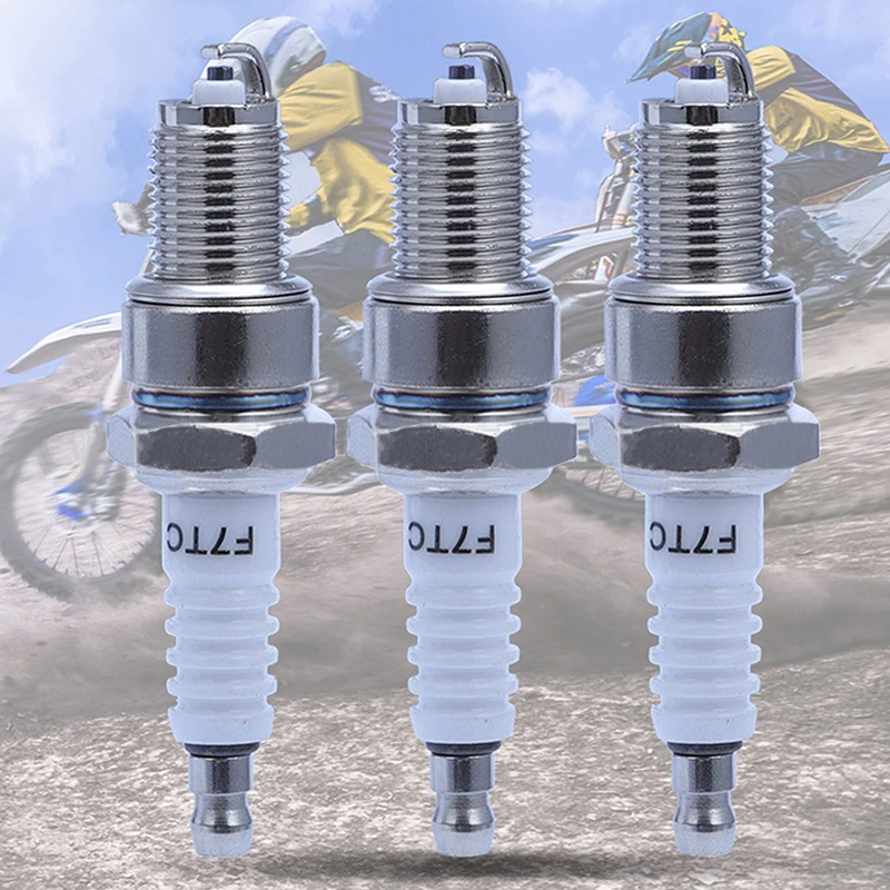 1Pcs Spark Plug F7TC สำหรับเครื่องยนต์ GX120 GX160 GX200 GX240 GX270 GX340 GX390 Pumplawn Mover