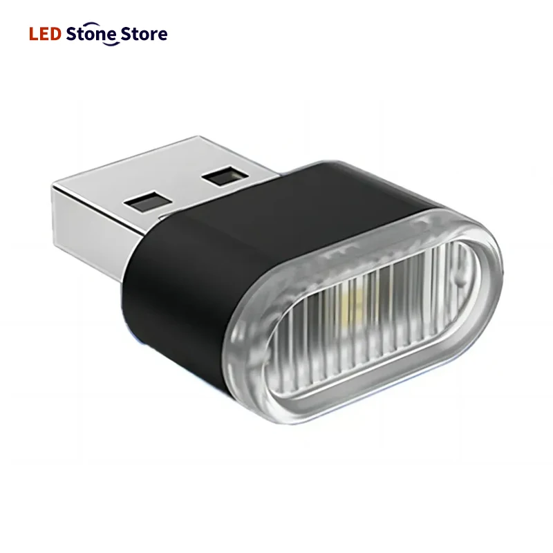 

Mini USB LED Atmosphere Lights Car Interior Neon Decorative Lamp Car Emergency Lighting Universal PC Portable Plug and Play