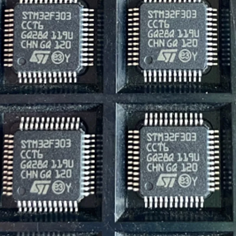 

Brand New Original Stm32F303Cct6 Packaged Lqfp48 32-Bit Microcontroller Chip Mcu Single-Chip Microcomputer 72Mhz