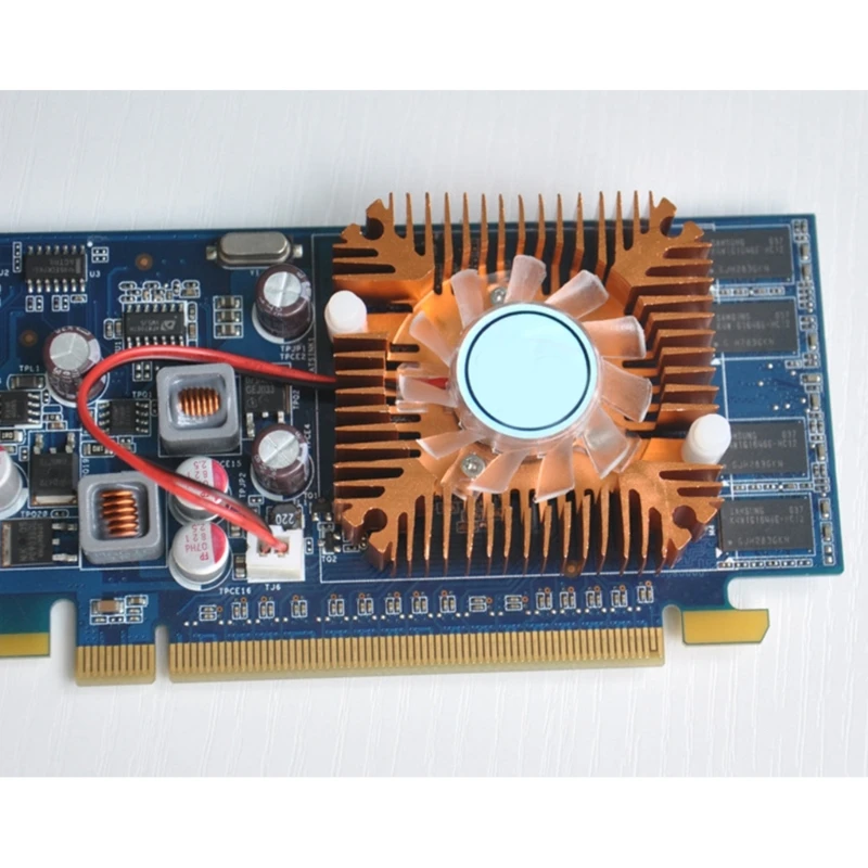 Dissipatore calore in alluminio con ventola per dissipatore calore grafico CPU ad potenza da 1 3 5 10 con tra