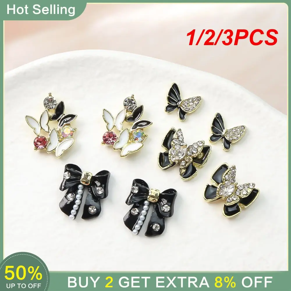 1/2/3PCS Nail Art Accessories Realizing Atmosphere Mixed Sizes Little Bear Nail Decoration Beauty And Health