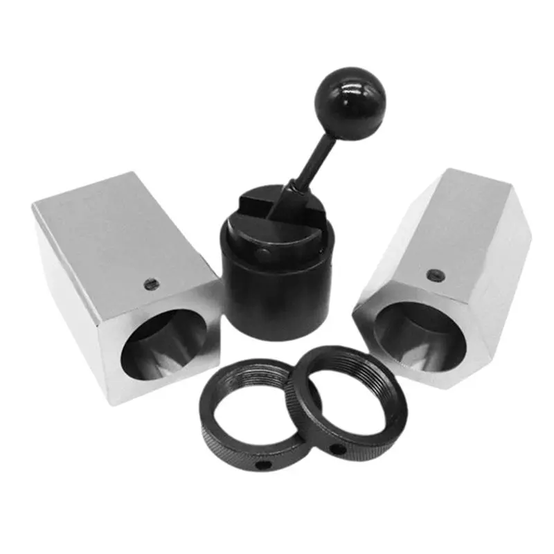 B23B Hex And Square Collet Blocks 5C-CB 5C Collet Block Set, Collet Closer For Workholding Applications