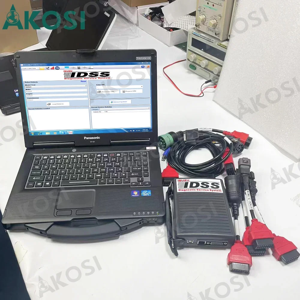 

For Isuzu Diagnostic Service System (IDSS) II Truck Excavator EURO6/EURO5 Auto Diagnostic Tool with Thoughbook CF53 laptop