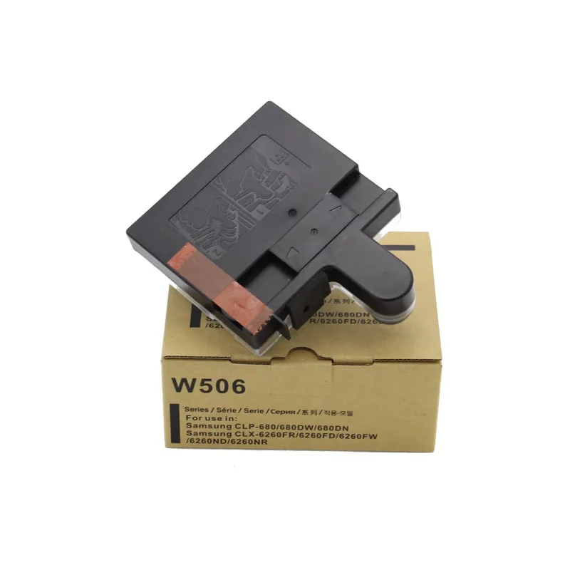 Caja de residuos de polvo adecuada para Samsung CLT-W506 caja de residuos de polvo CLP-680ND contenedor de residuos de polvo CLX-6260ND 2620