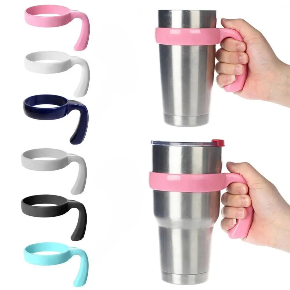 Water Bottle Tumbler Cup Handle Travel Mug Holder for 20oz 30oz Car Vehicle Cup Drink Holder Rack Water Bottle Holder Accessory