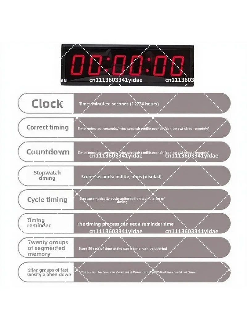 handheld-stopwatch-timer-with-wired-remote-button-single-sided-digital-display-plug-in-model-for-competition-timing