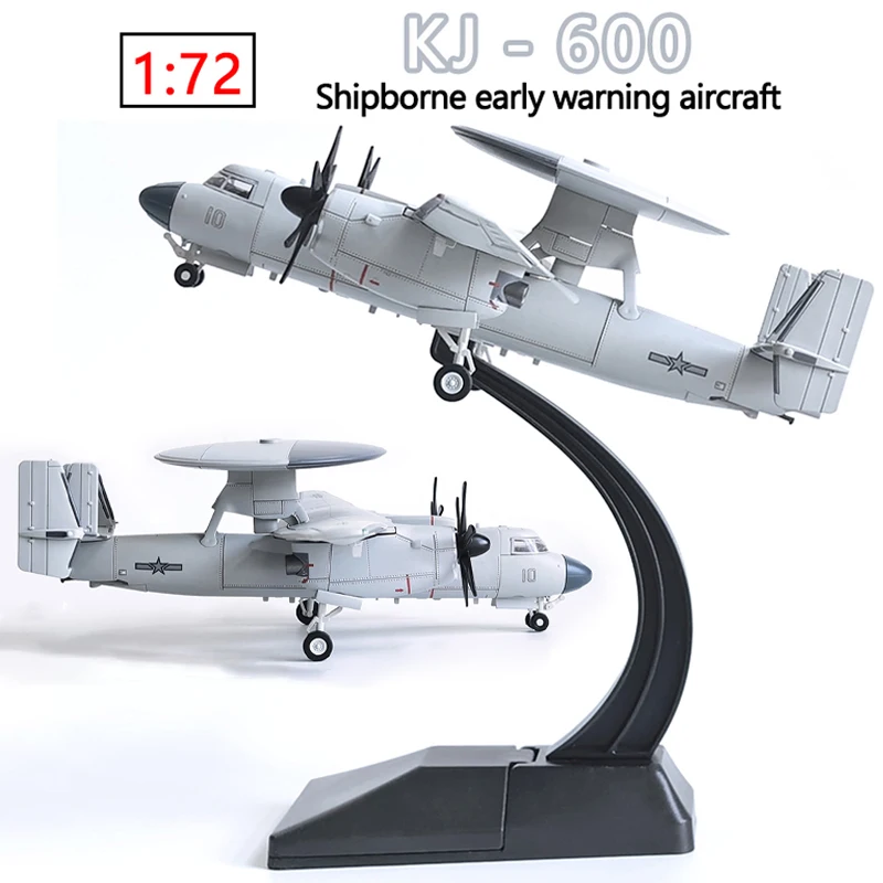 1/72 KJ-600 Shipborne Early Warning Aircraft Building Blocks Multi-role Airplane Military Series Aircraft Kit Toys Xmas Gifts