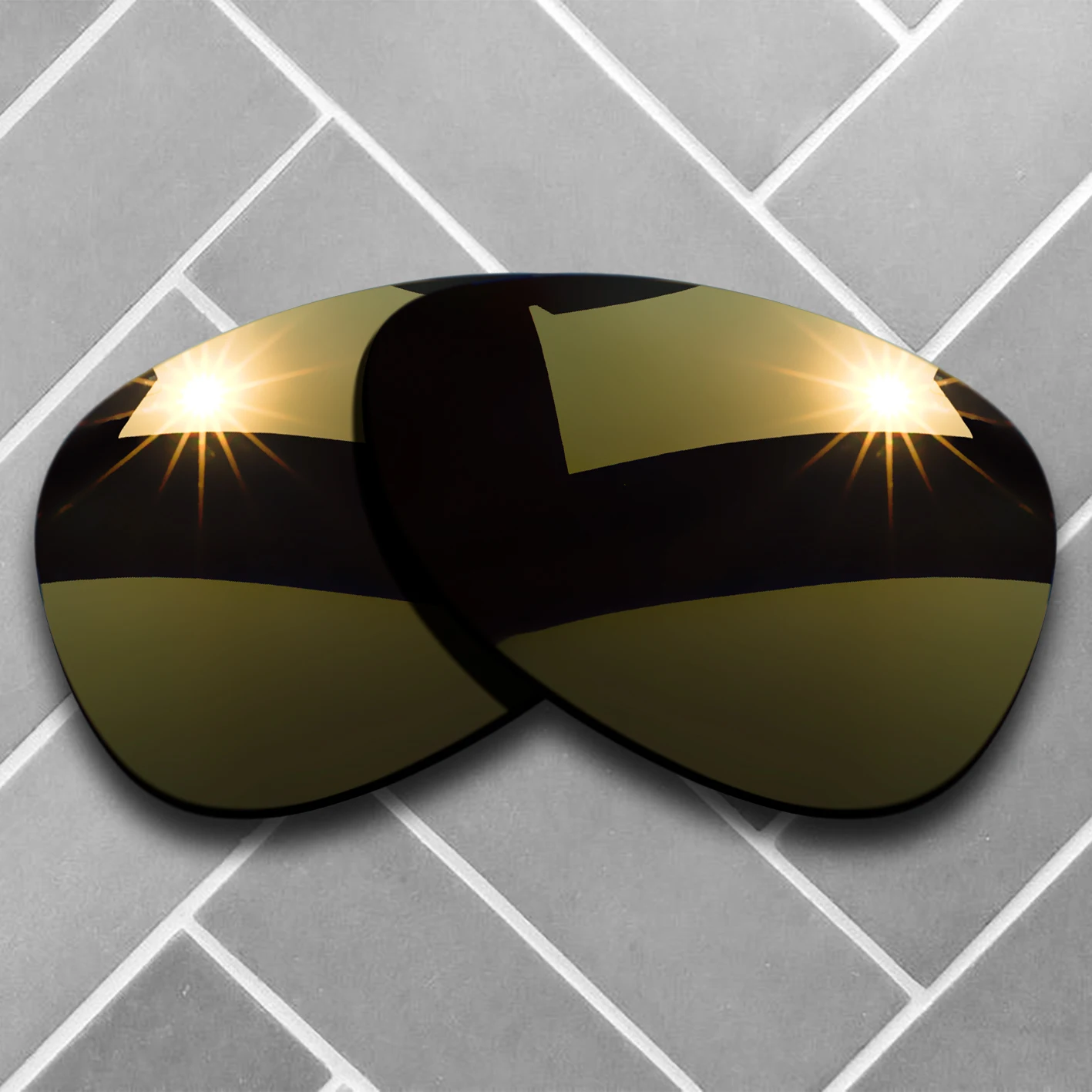 

Сменные линзы для поляризованных солнцезащитных очков для оправы Oakley Warden — медь