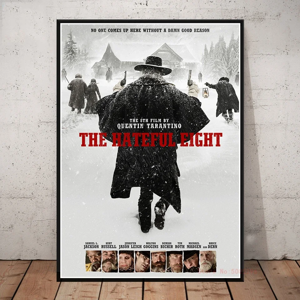 The Hateful Eight Wall Posters Movie Paper Canvas Art Prints Pictures For Living Room Bedroom Home Decoration