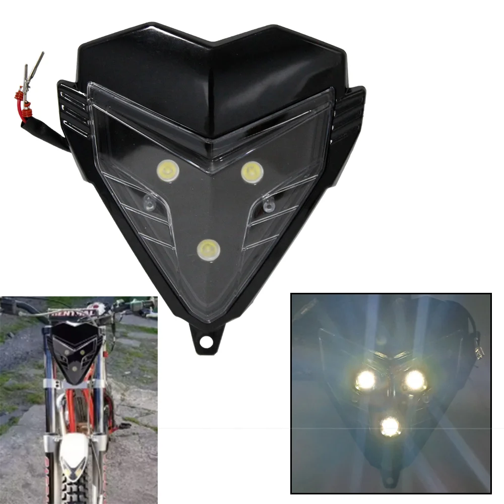

Universal Motorcycle Black Running Light Front Lighting Headlight For Gas Gas TXT Pro EC Racing 280 125 250 300