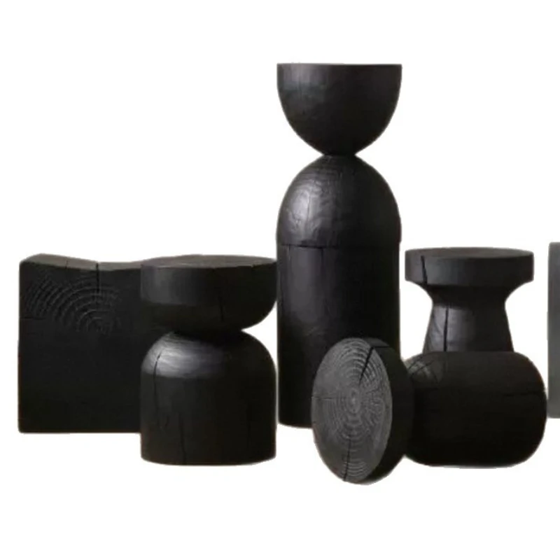 

Wooden stump, base Solid wood stump ornament