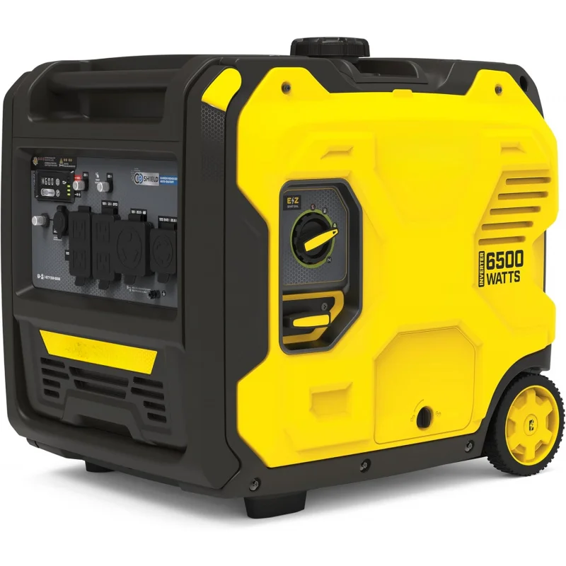 6500-Watt RV Ready Portable Inverter Generator with Quiet Technology and CO Shield