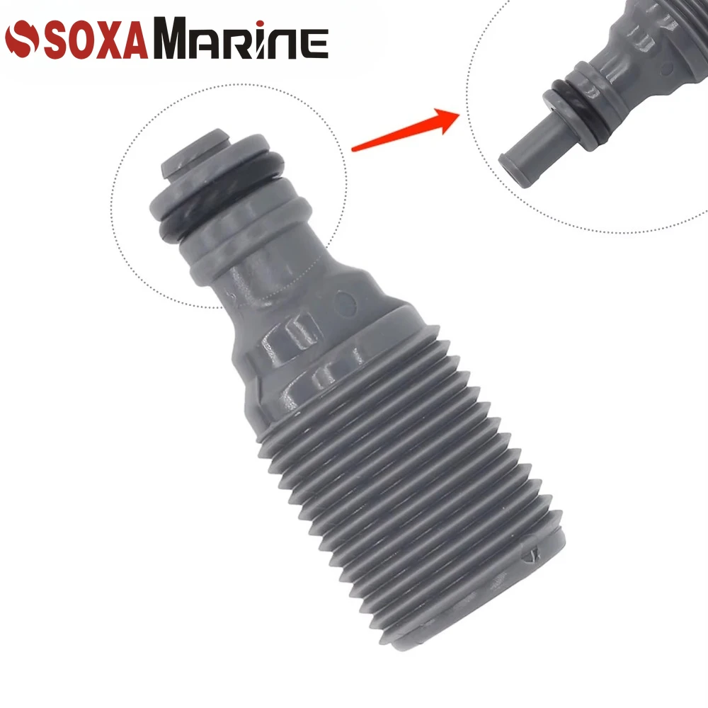 Outboard Water Hose Connector Boat Quick Flush Kit for Mercury Yamaha Suzuki All Most Brand Marine Engines