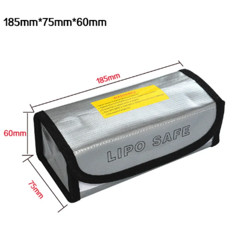 Fireproof Lipo Guard Safety Bag Portable Explosion-Proof for RC FPV Racing Drone Car Batteries - Safe Storage Case