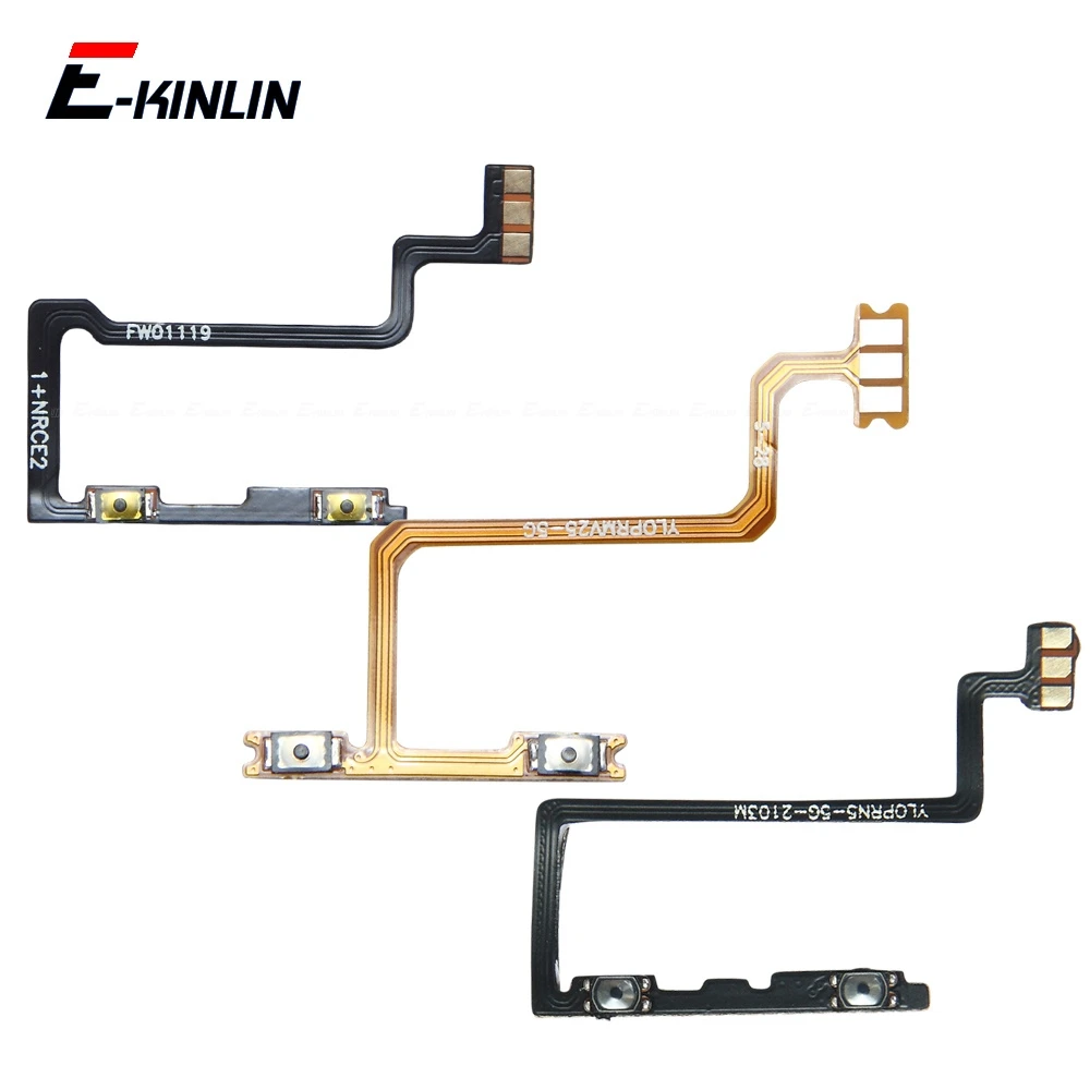 Mute Switch Power Key Ribbon Repair Parts For OnePlus Nord CE 2 3 Lite 5G ON OFF Volume Button Control Flex Cable