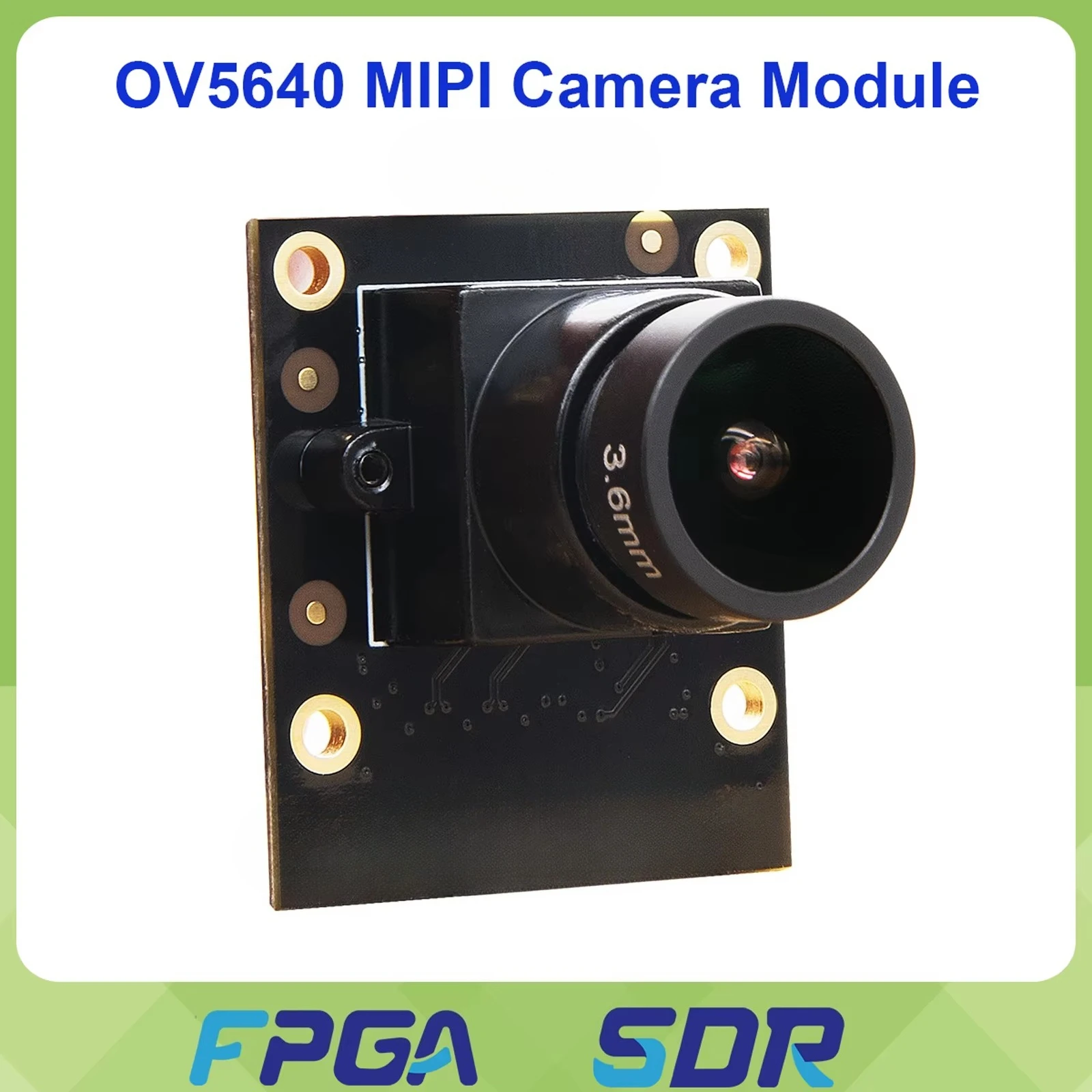 5MP MIPI Camera Module with CMOS Sensor OV5640 80-96 Field Angle for FPGA Development Board Smart Vision Systems