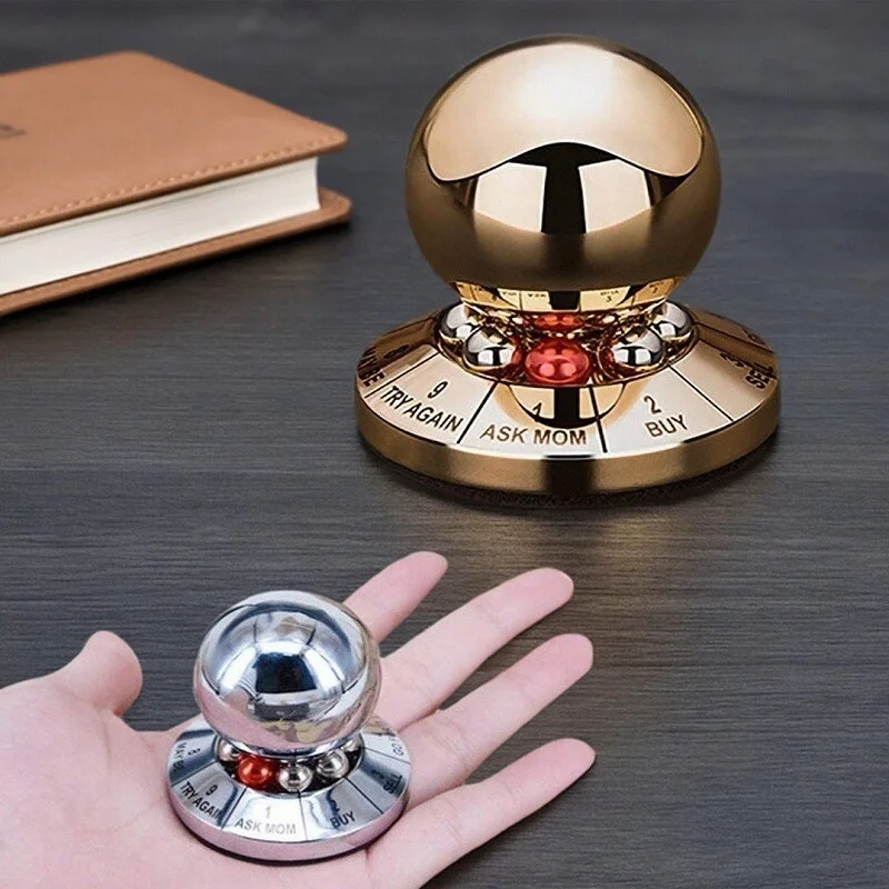 FUN HO/Fate Ball Lucky Decision Tool Desktop Rotating Gyroscope Decompression Practical Fun Toy Desktop Decoration