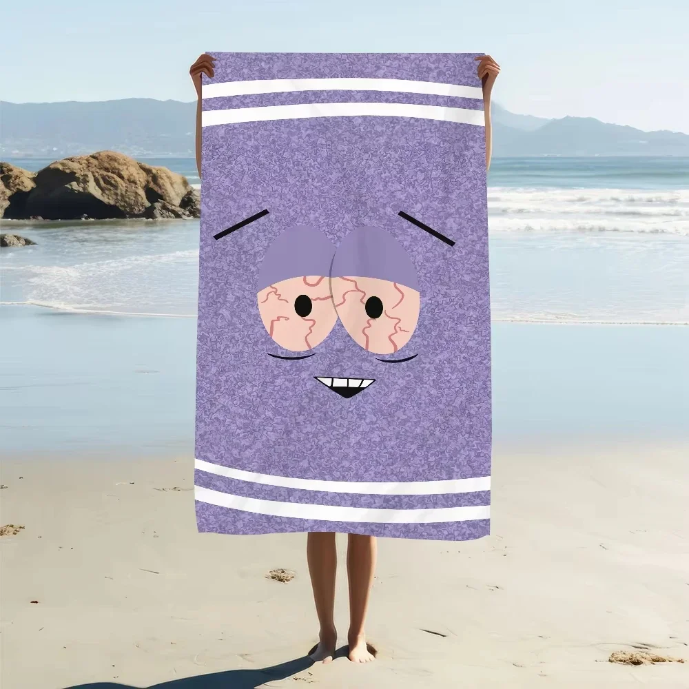 Toallin S-Southpark Handtuch für den Strand, schnell trocknend, weiche Pool-Handtücher, Geschenk für Outdoor-Reisen, Fitnessstudio, Dusche, Camping, Sport, Strandtücher