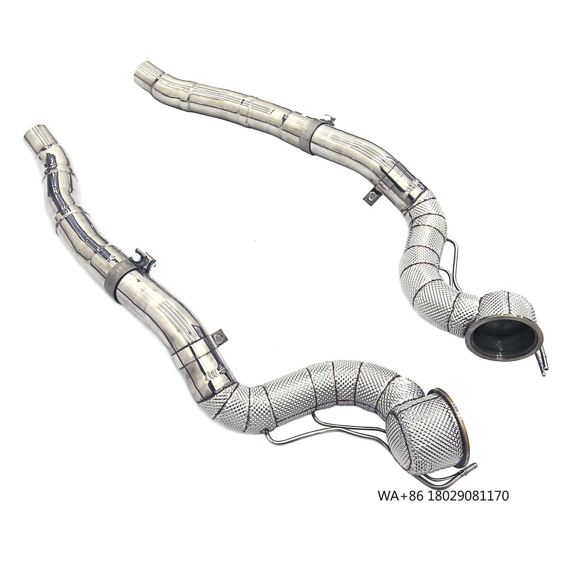 

Высококачественный OEM даунпайп из нержавеющей стали для 812 SF/Superfast/GTS V12 6.5L 2017-2020 без катализатора