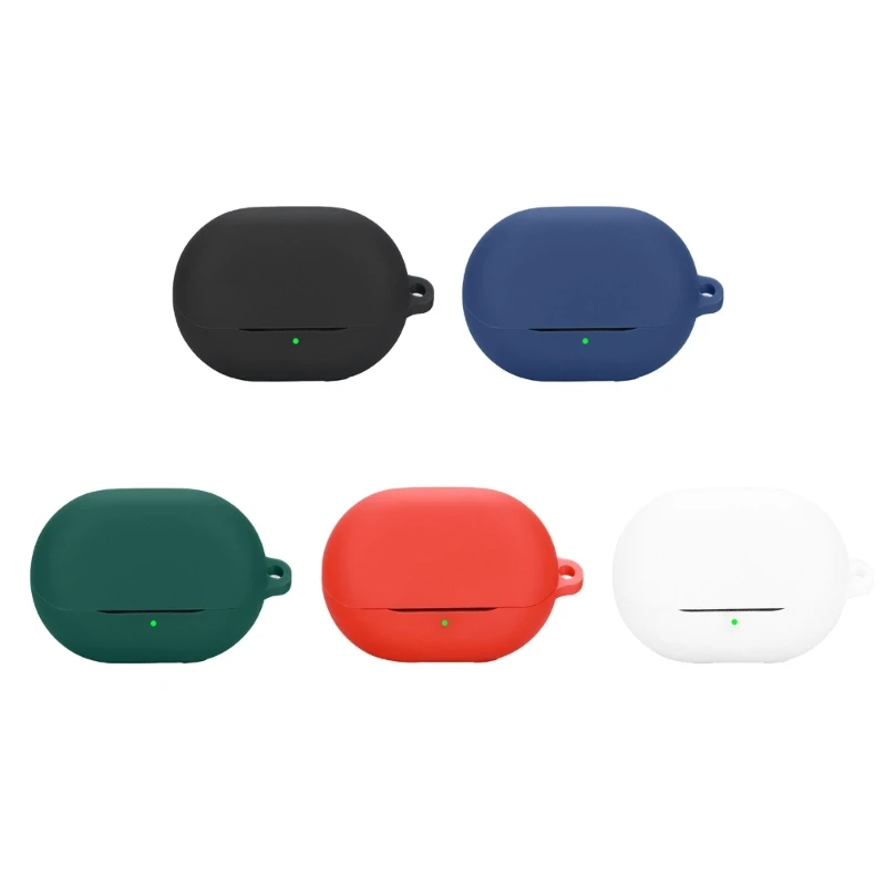 Flexible Protective Carrying Case For SoundPEATS Air5 Pro Wireless Earphone Shockproof Dustproof Silicone Protector Cover