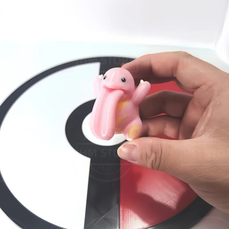 New Pokemon Anime Figures Lickitung Proportion World 1:20 Diy 3d Printing Cute Cartoon Character Desktop Model Kid Birthday Gift