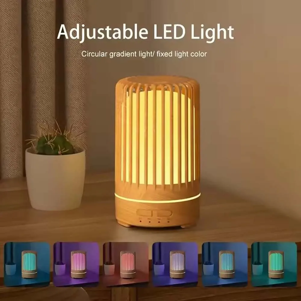 150ml USB Power Supply Hand Control Ultrasonic Quite Air Humidifier Adjustable Color Lights Essential Oil Aroma Diffuser