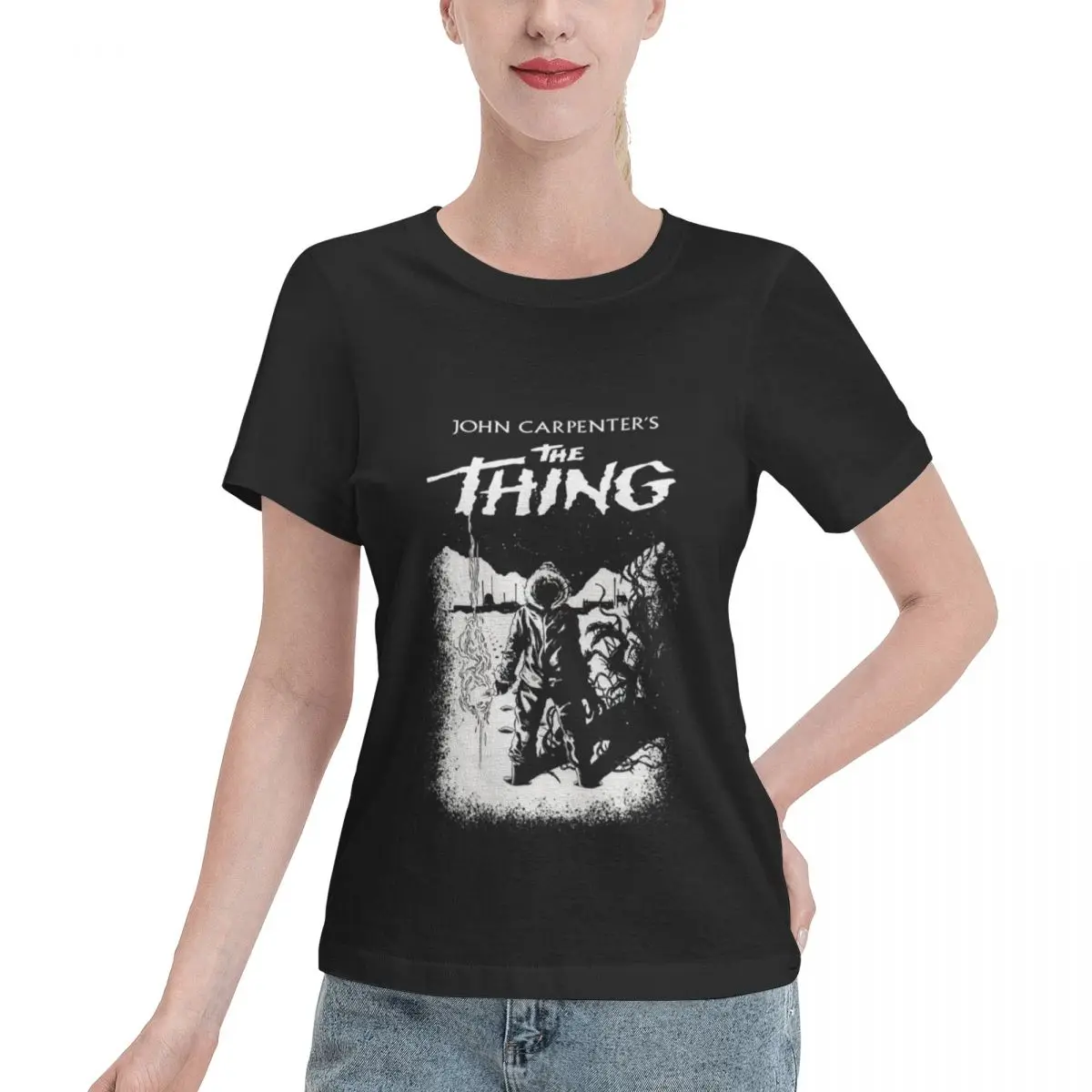 Oversized Option 1982 Jc Oversized Women's T-shirt Night Out Regular Fit Tee
