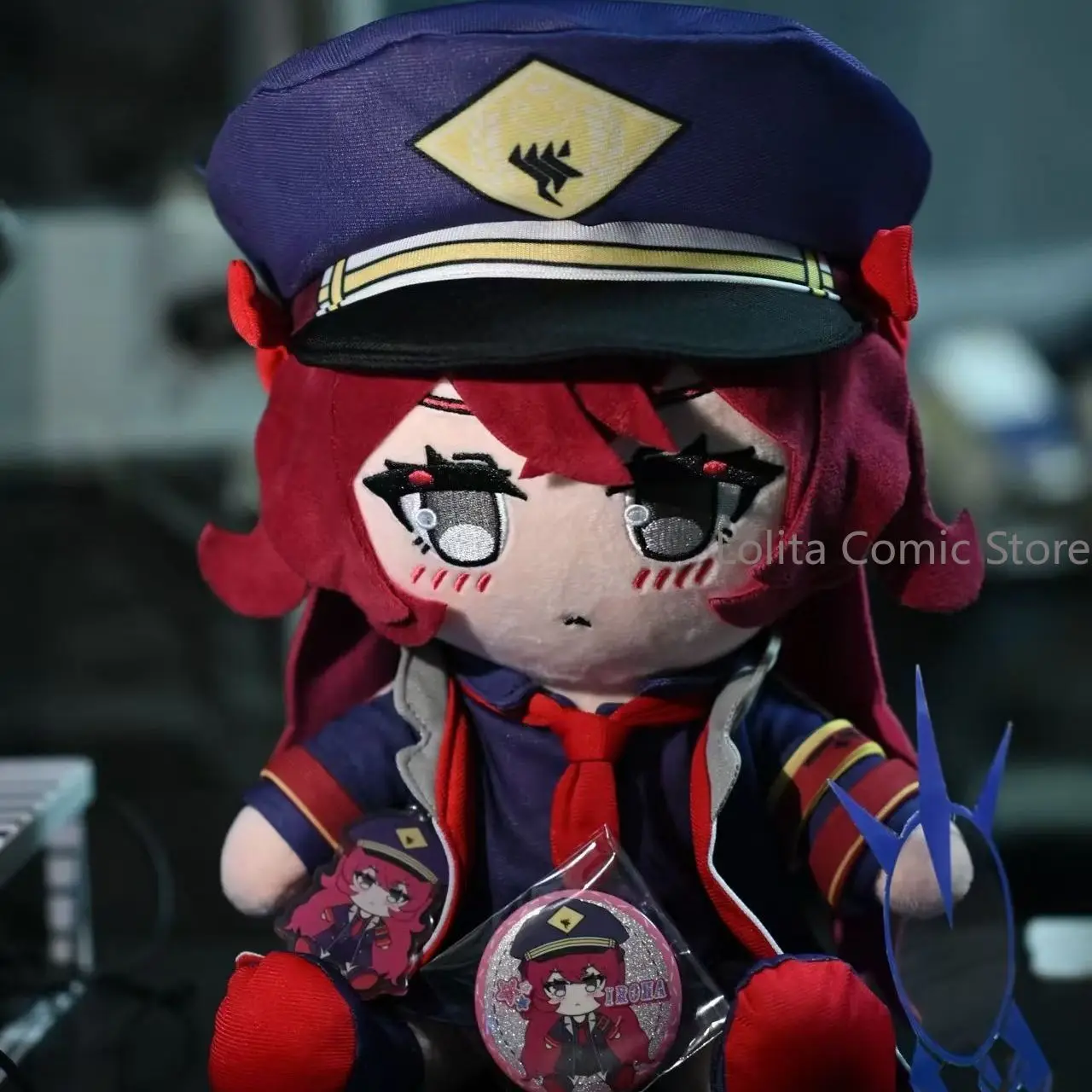 Blue Archive‌ Shimoe Natsume Tanga Ibuki Clothes Dress Up Puppet Plushies Sitting Posture Figures Anime Plush Sofa Cushion view 4